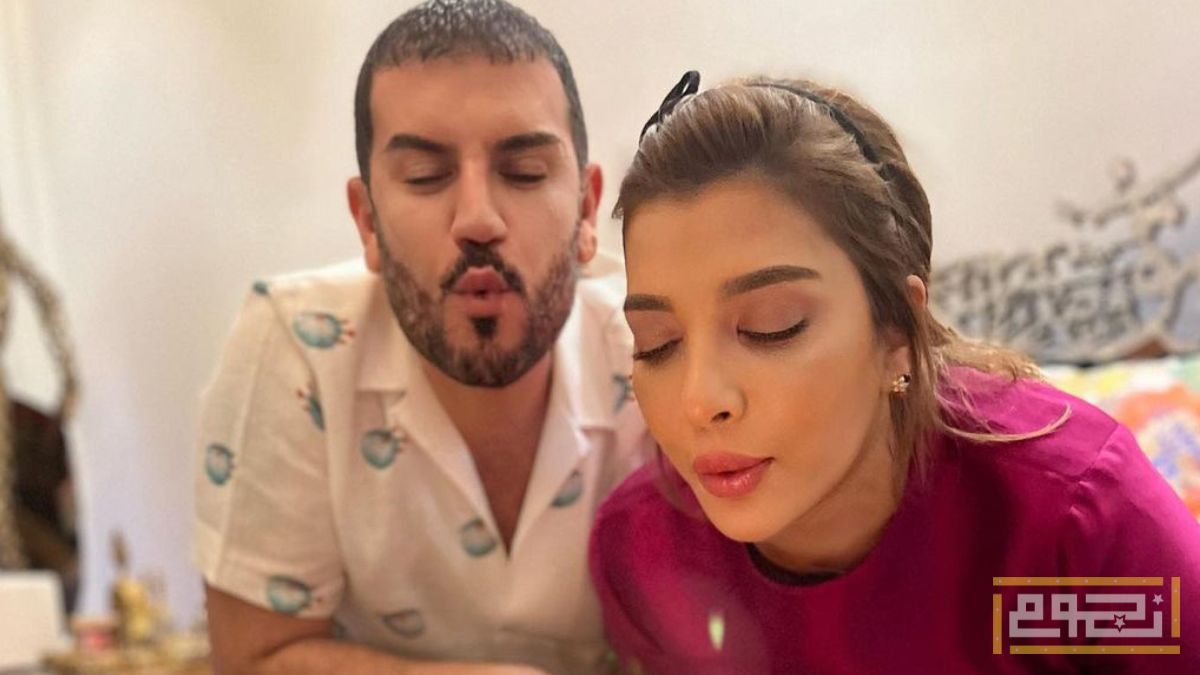 أصالة تحتفل بالذكرى الثانية لزواجها من فائق حسن