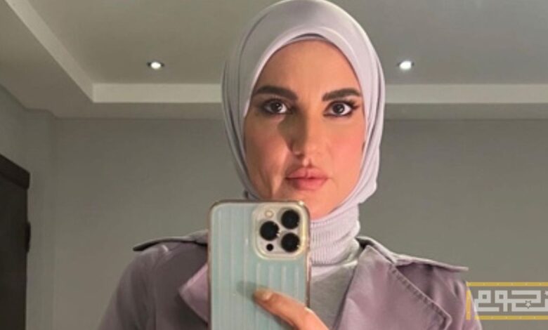 درة تشارك جمهورها صورتها بالحجاب في كواليس مسلسلها في رمضان 2024