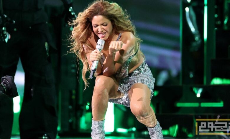 شاكيرا تشعل المباراة النهائية لبطولة كوبا