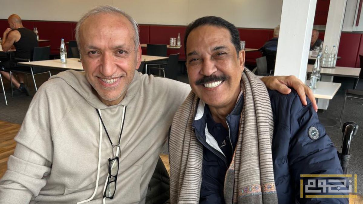 عبد الله الرويشد على كرسي متحرك في أحدث ظهور