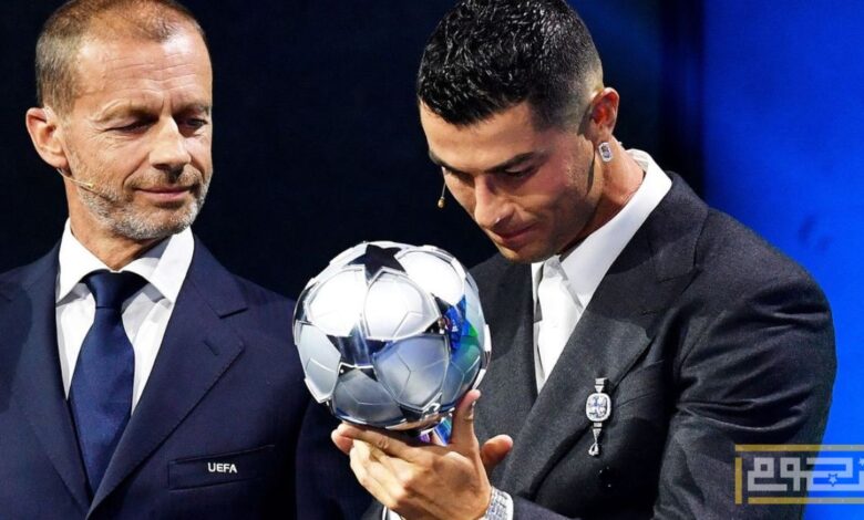 رسالة كريستيانو رونالدو بعد تكريمه بجائزة تاريخية