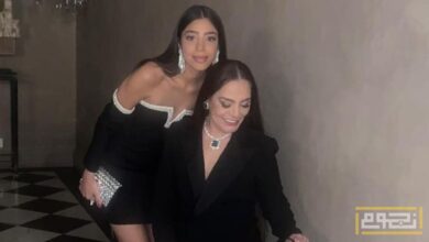 تالية ابنة شريهان الصغرى في أول ظهور فني لها