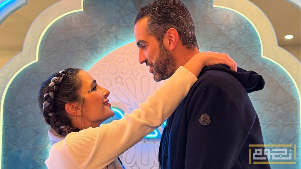 شام الذهبي تحتفل بذكرى زواجها