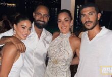 حفل زفاف جديد لـ أمينة خليل في اليونان