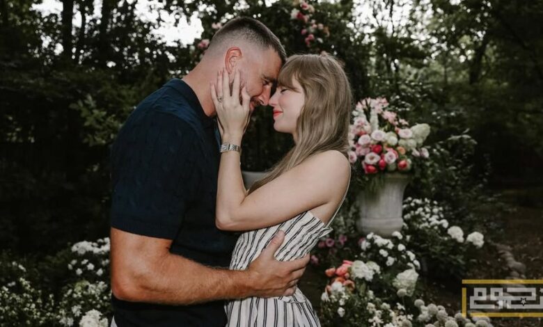 تايلور سويفت تعلن خطبتها من ترافيس كيلسي