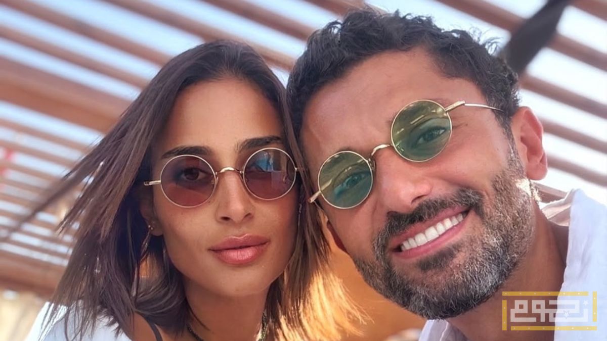 تفاصيل أول ظهور إعلامي لـ آن رفاعي زوجة كريم محمود عبد العزيز