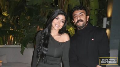 هل ارتبطت كارولين عزمي بالفنان أحمد العوضي؟