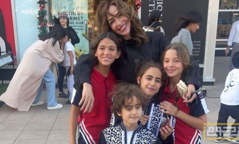 أحدث ظهور لنجل تامر حسني بعد وعكته الصحية