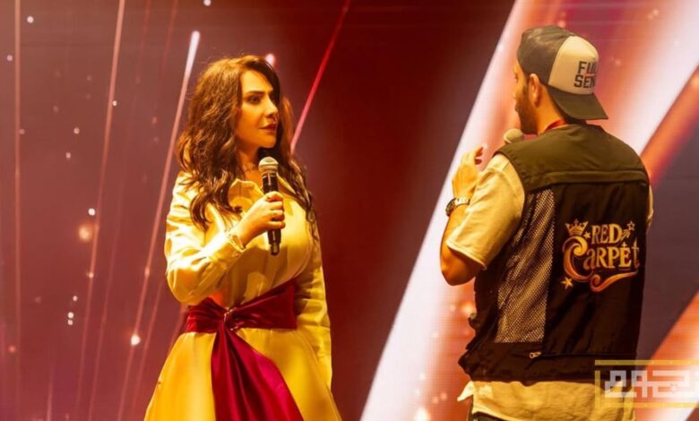 هدى حسين تفاجئ الجميع برقصتها في دبي أوبرا