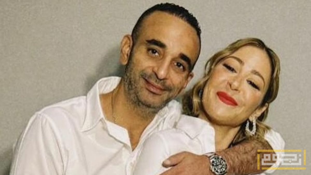 منة شلبي تواصل رومانسيتها مع زوجها