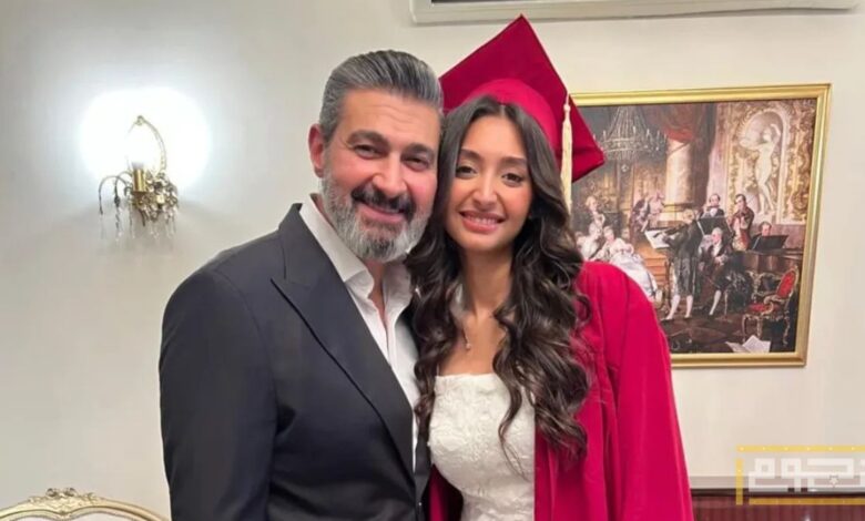 مشهد وداع مؤثر بين مع ياسر جلال و ابنته قبل مغادرتها للدراسة في ألمانيا