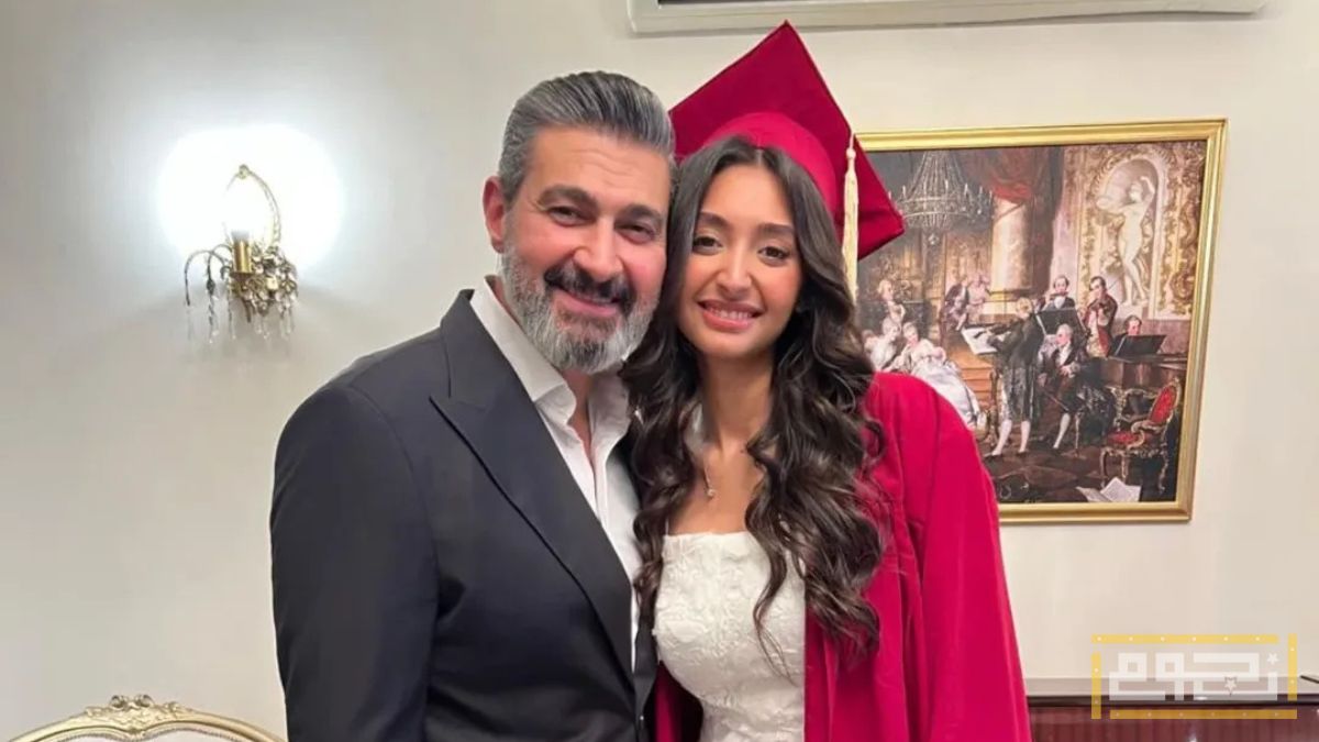 مشهد وداع مؤثر بين مع ياسر جلال و ابنته قبل مغادرتها للدراسة في ألمانيا