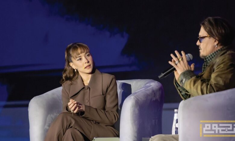 أول تعليق من فاطمة البنوي على أصداء جلستها مع جوني ديب