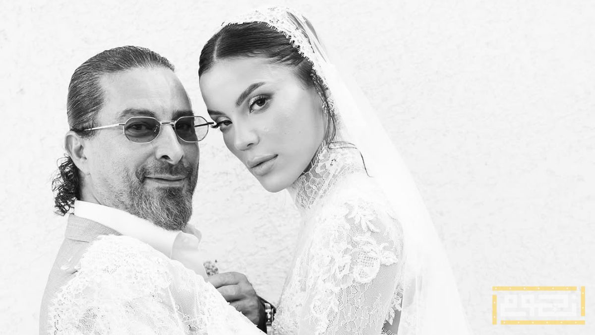 هادي الباجوري يحتفل بعقد قرانه على هايدي خالد