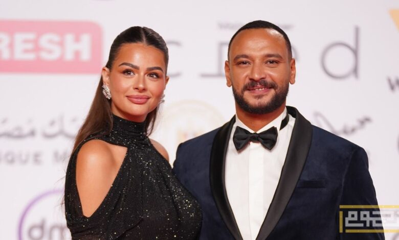 ظهور رومانسي ينفي شائعات انفصال أحمد خالد صالح وهنادي مهنا