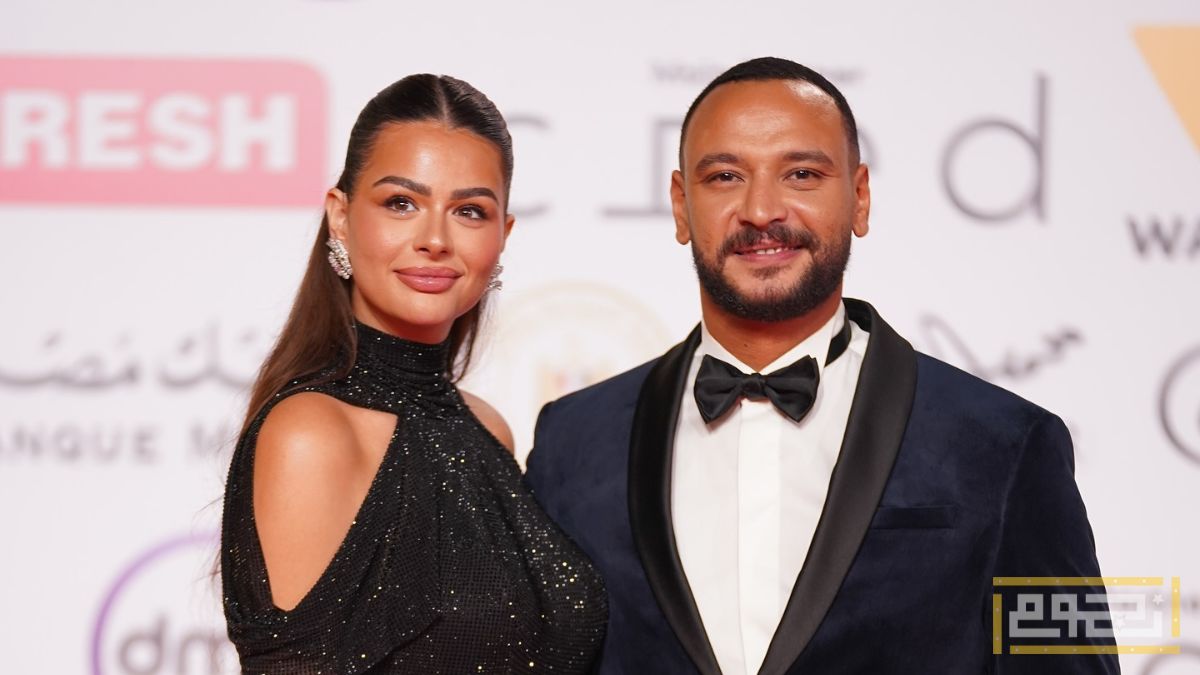 ظهور رومانسي ينفي شائعات انفصال أحمد خالد صالح وهنادي مهنا