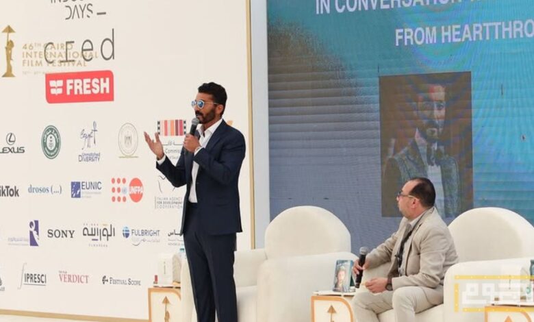 جلسة نقاشية مع خالد النبوي في مهرجان القاهرة