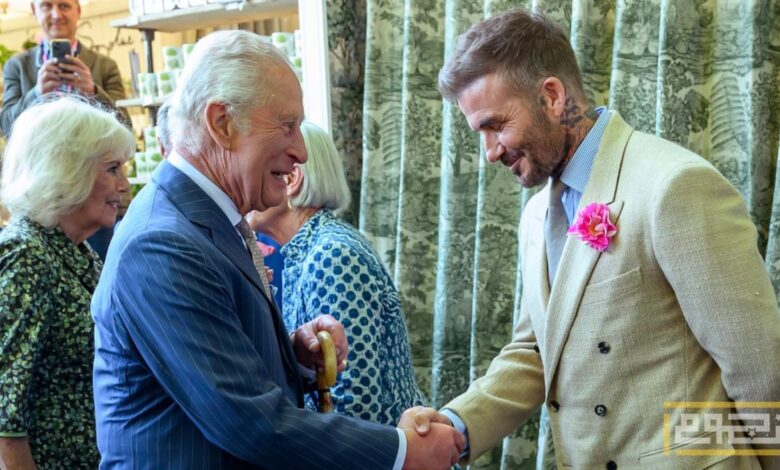 ديفيد بيكهام يتوج بلقب "سير" الملكي