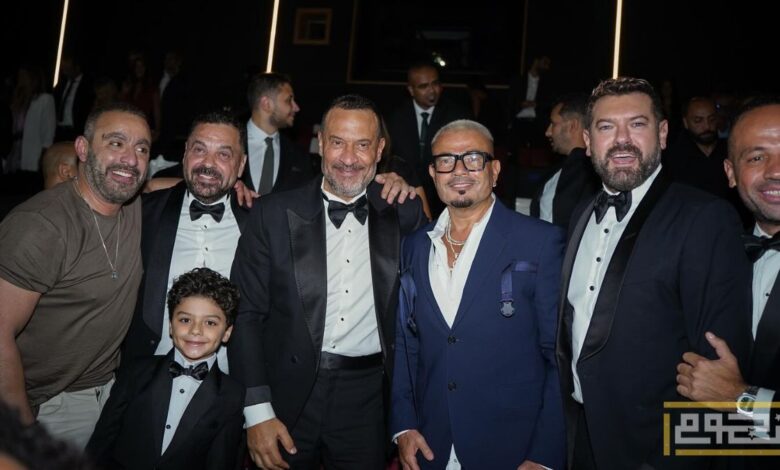 ابرز لقطات النجوم في العرض الخاص لفيلم "السلم والثعبان 2"