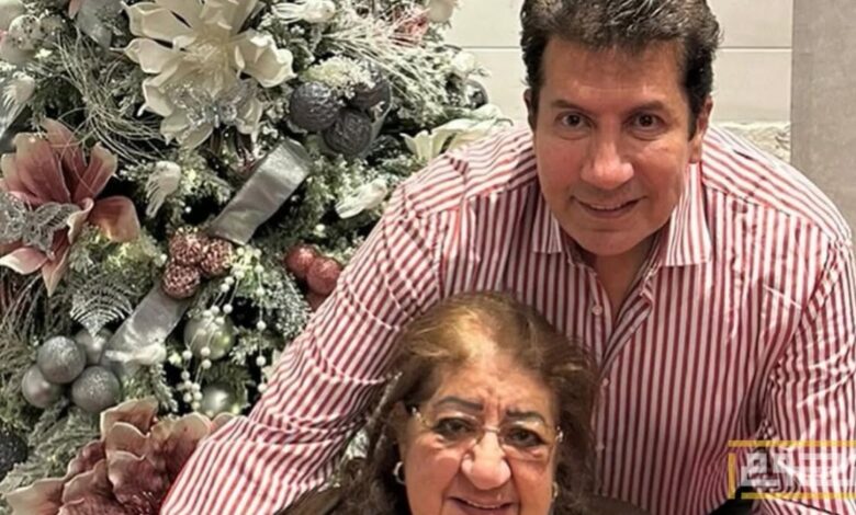 الموت يفجع هاني رمزي في والدته