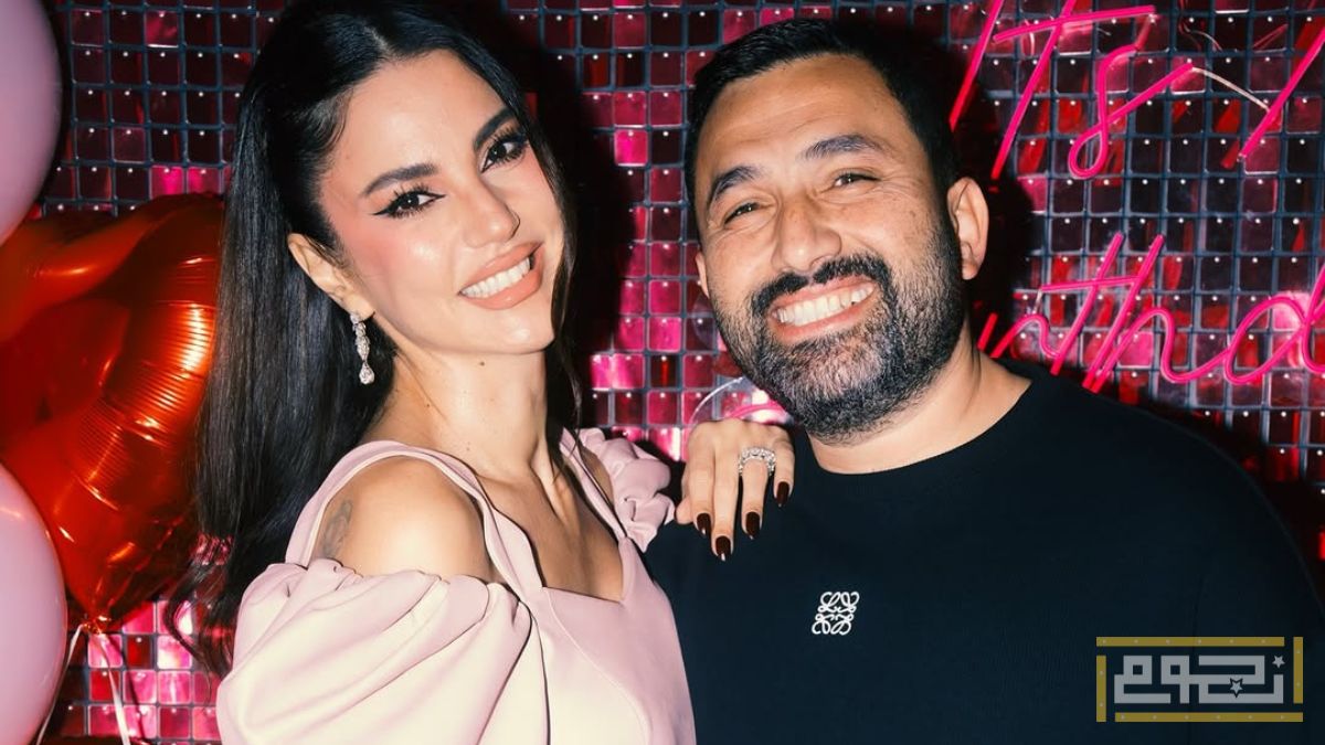 درة تحتفل بعيد ميلادها برومانسية مع زوجها هاني سعد