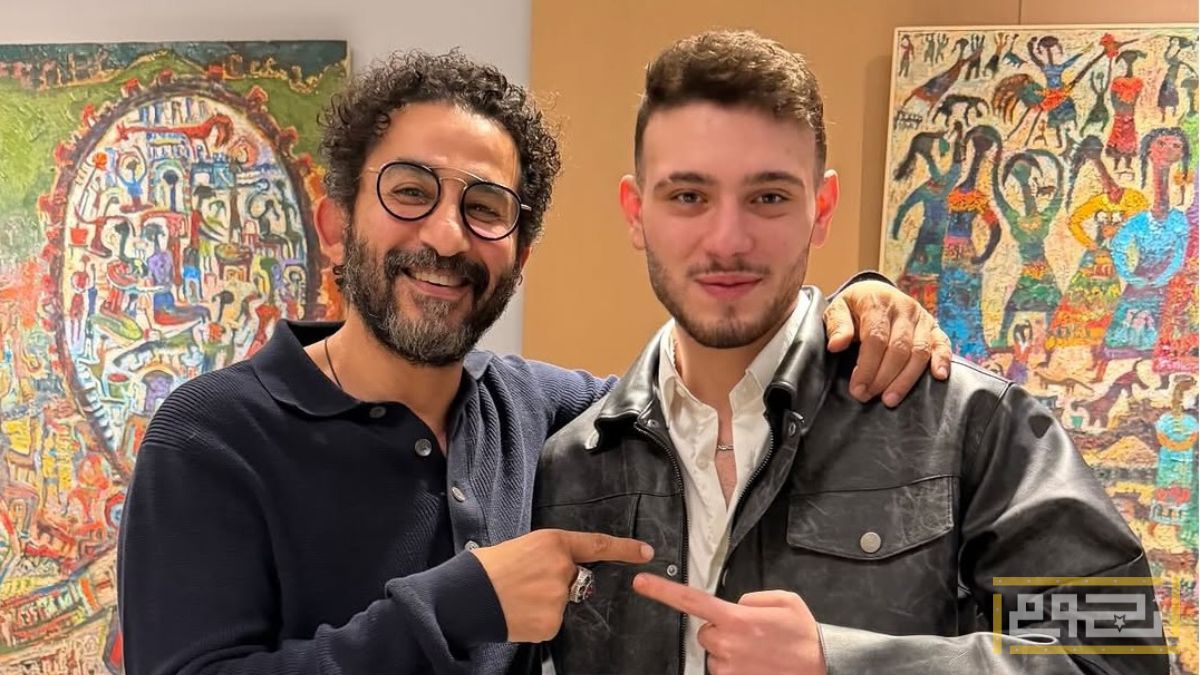 لقاء استثنائي يجمع أحمد حلمي والشامي