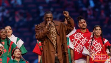 إدريس إلبا نجم مشهد ختام بطولة أمم أفريقيا