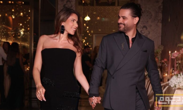 ناصيف زيتون ودانييلا رحمة يستقبلان مولودهما الأول