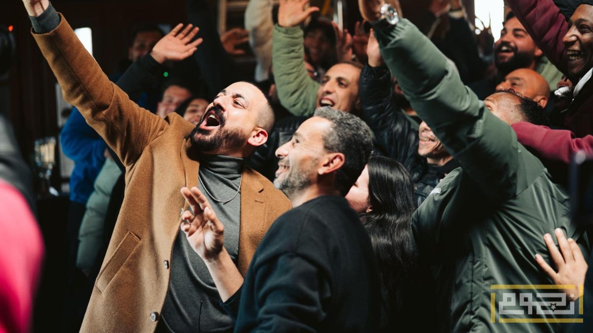 نجوم "هي كيميا" يحتفلون بانتهاء التصوير 