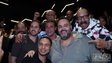ظهور لافت لأحفاد عادل إمام في العرض الخاص لـ"صقر وكناريا"
