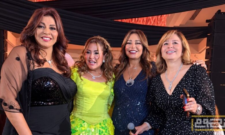 لقطات من زفاف ابن الفنانة صابرين بحضور النجوم